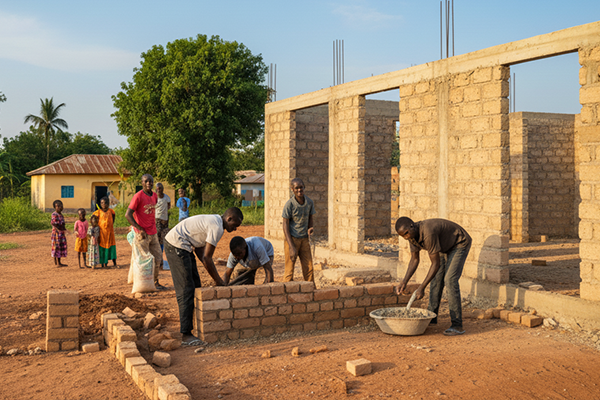 Construction Madrassa